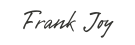 Unterschrift Frank Joy